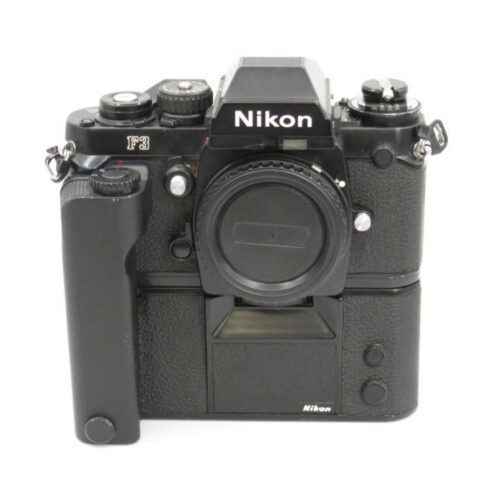 Nikon F3 35mm Film SLR Camera Body + MD-4 Drive