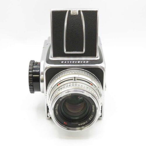Hasselblad 500C Medium Format Camera Body + CT80 80mm Lens + Waist Level Viewfinder + A12 Film Back