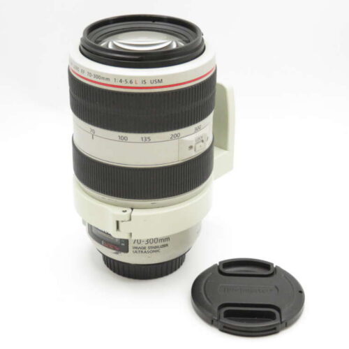 Canon EOS EF 70-300mm F4-5.6L IS White Lens
