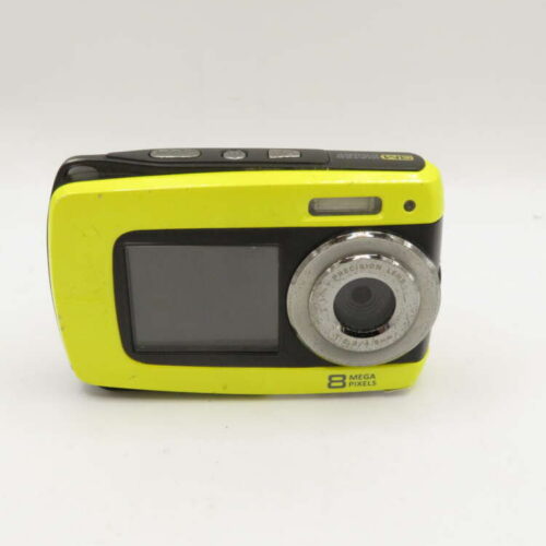 8mp Waterproof Camera Yellow  NO ACCESSORIES