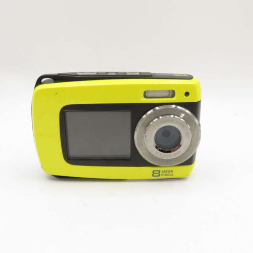 8mp Waterproof Camera Yellow  NO ACCESSORIES