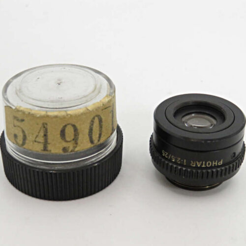 Leitz Photar 25mm F2.5 Lens (Mark on Front Element)