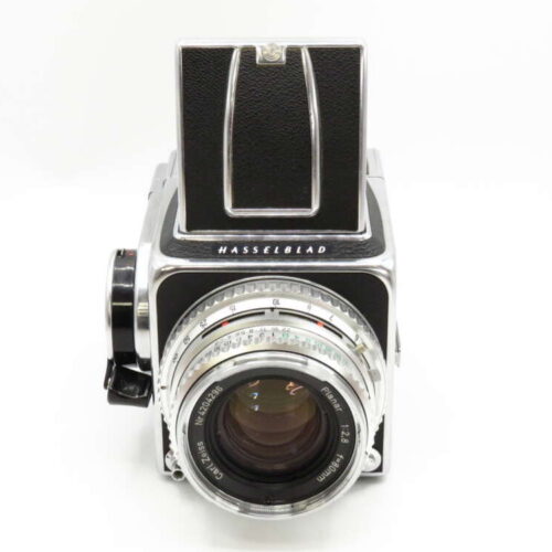 Hasselblad 500CM Medium Format 120 Film Camera + C80 80mm f2.8 Lens + Waist level viewfinde +A12 Film Back