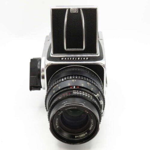 Hasselblad 500C + Waist level viewfinder + 120mm + A12 film back