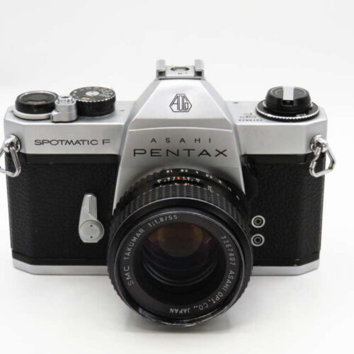 Pentax Spotmatic SPF 35mm Film SLR Camera + 55mm Lens