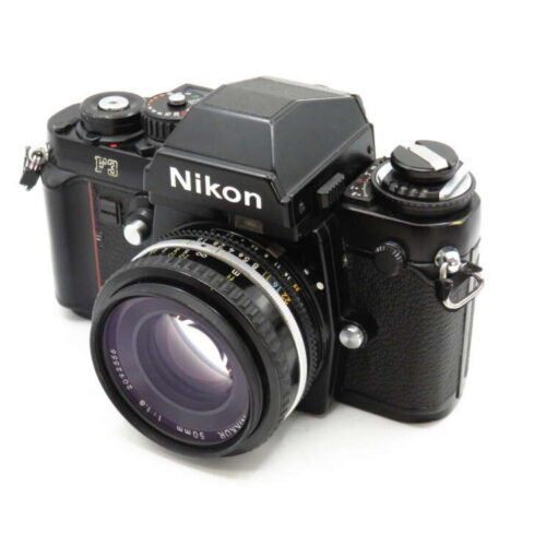 Nikon F3 35mm Film SLR Camera Body + 50mm F1.8 Lens